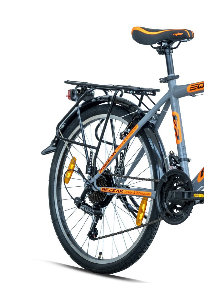 Kinderfahrrad 24" Zoll Cityfahrrad Jungenfahrrad Straßenzugelassen 24"rad Orange neu