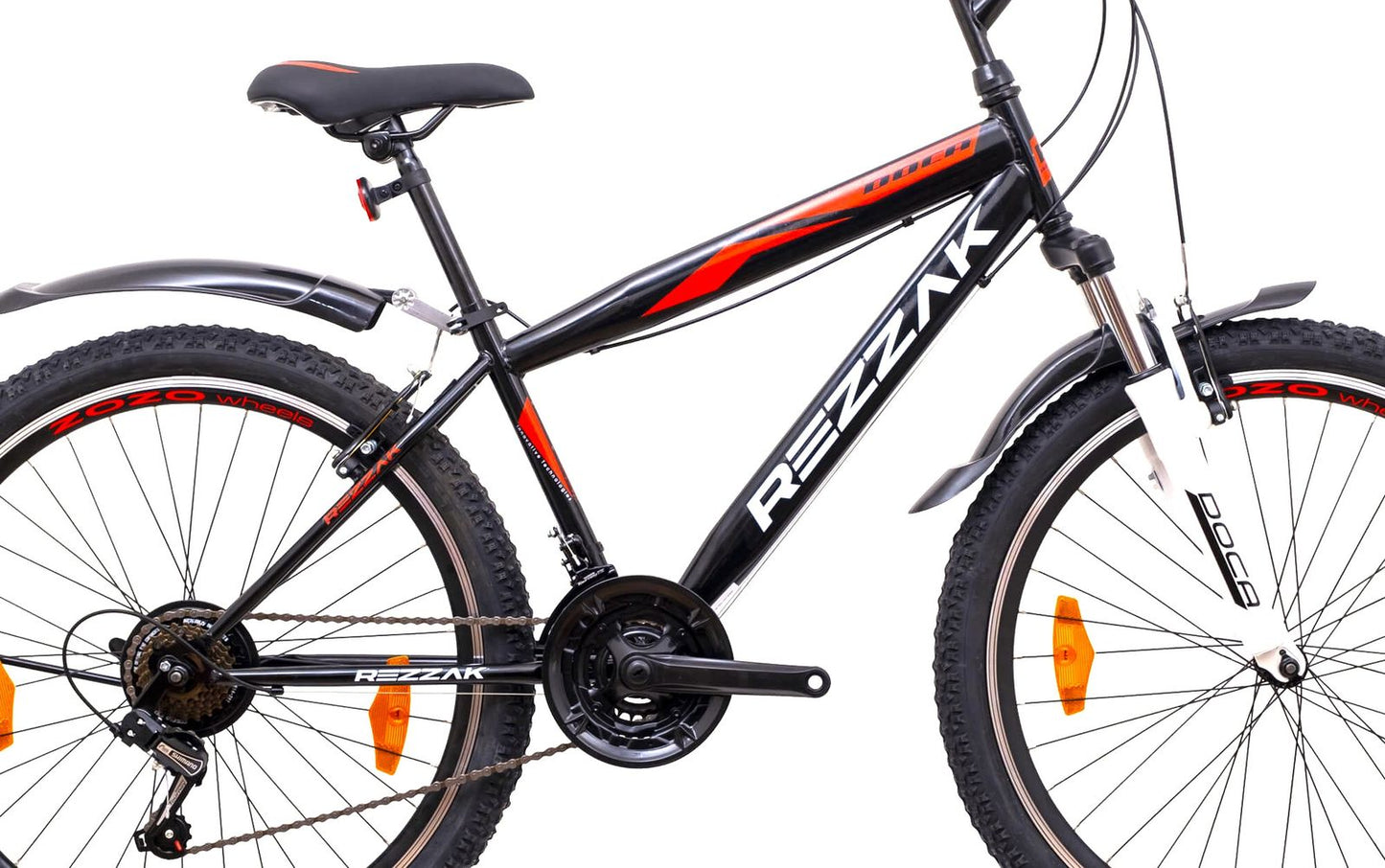26 Zoll Fahrrad Mountainbike Jugendfahrrad Shimano Schutzblech Rot