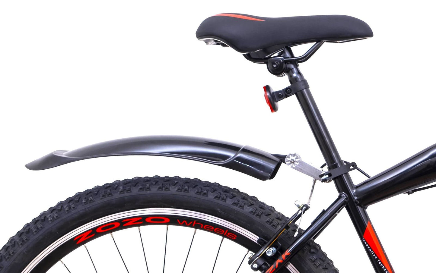 26 Zoll Fahrrad Mountainbike Jugendfahrrad Shimano Schutzblech Rot