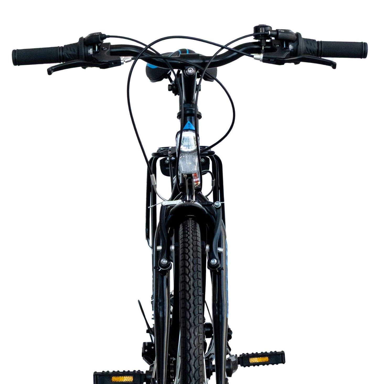 26"Zoll Fahrrad Herrenfahrrad Jungen Fahrrad City Bike 21 Gang Shimano Schwarz Blau -46