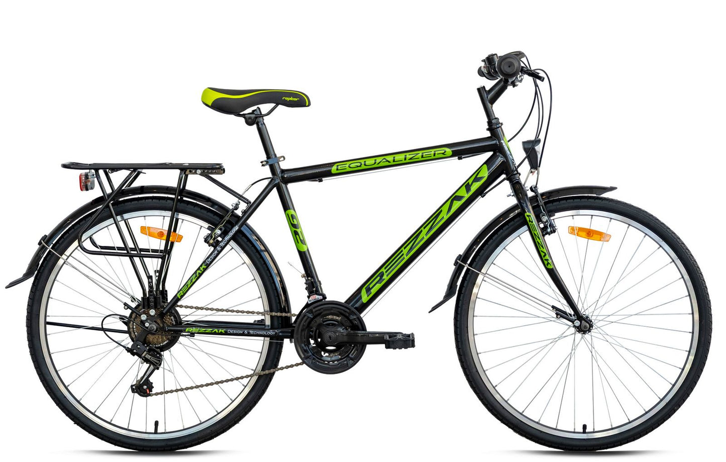 26" Zoll Fahrrad Herren Fahrrad Jungen Rad Kinderfahrrad Schwarz grün -048 Neu