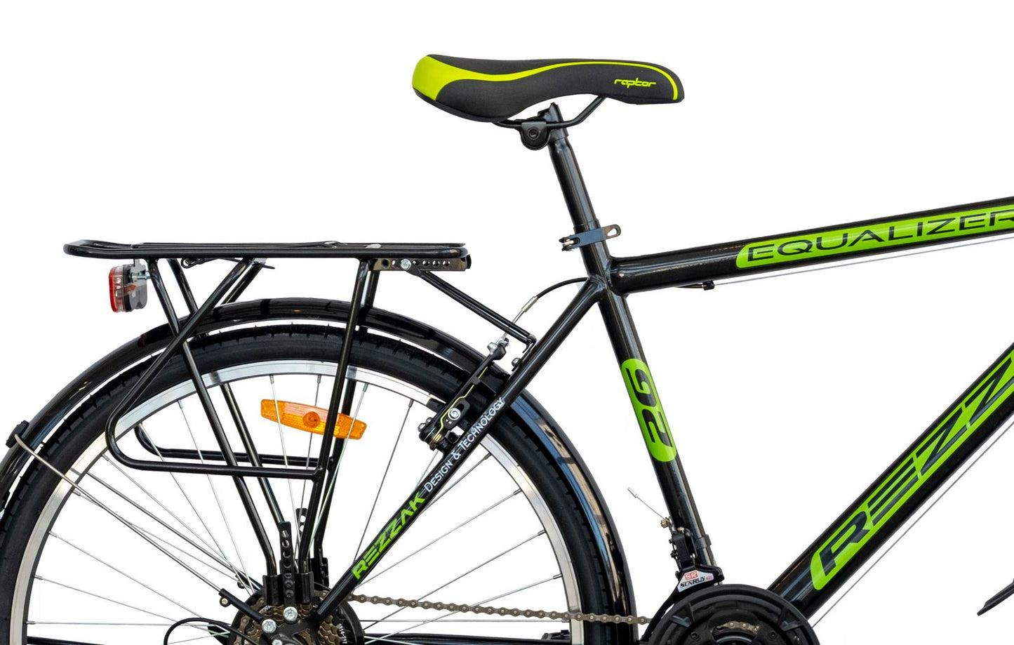 26" Zoll Fahrrad Herren Fahrrad Jungen Rad Kinderfahrrad Schwarz grün -048 Neu