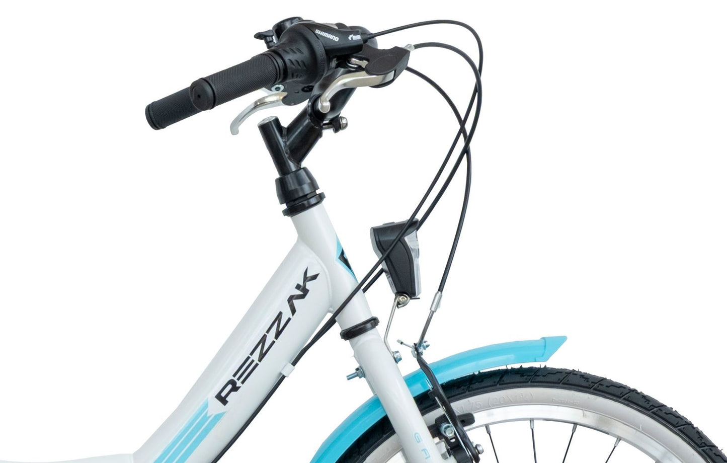 20 Zoll Kinderfahrrad Mädchenfahrrad 7 Gang Shimano RH 31cm Türkis Neu -085