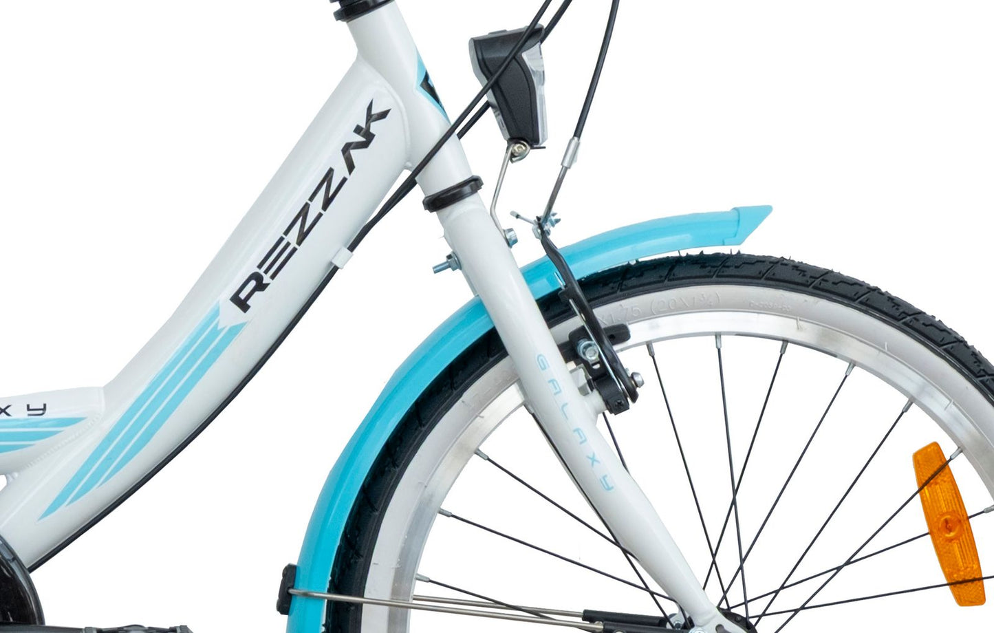 20 Zoll Kinderfahrrad Mädchenfahrrad 7 Gang Shimano RH 31cm Türkis Neu -085