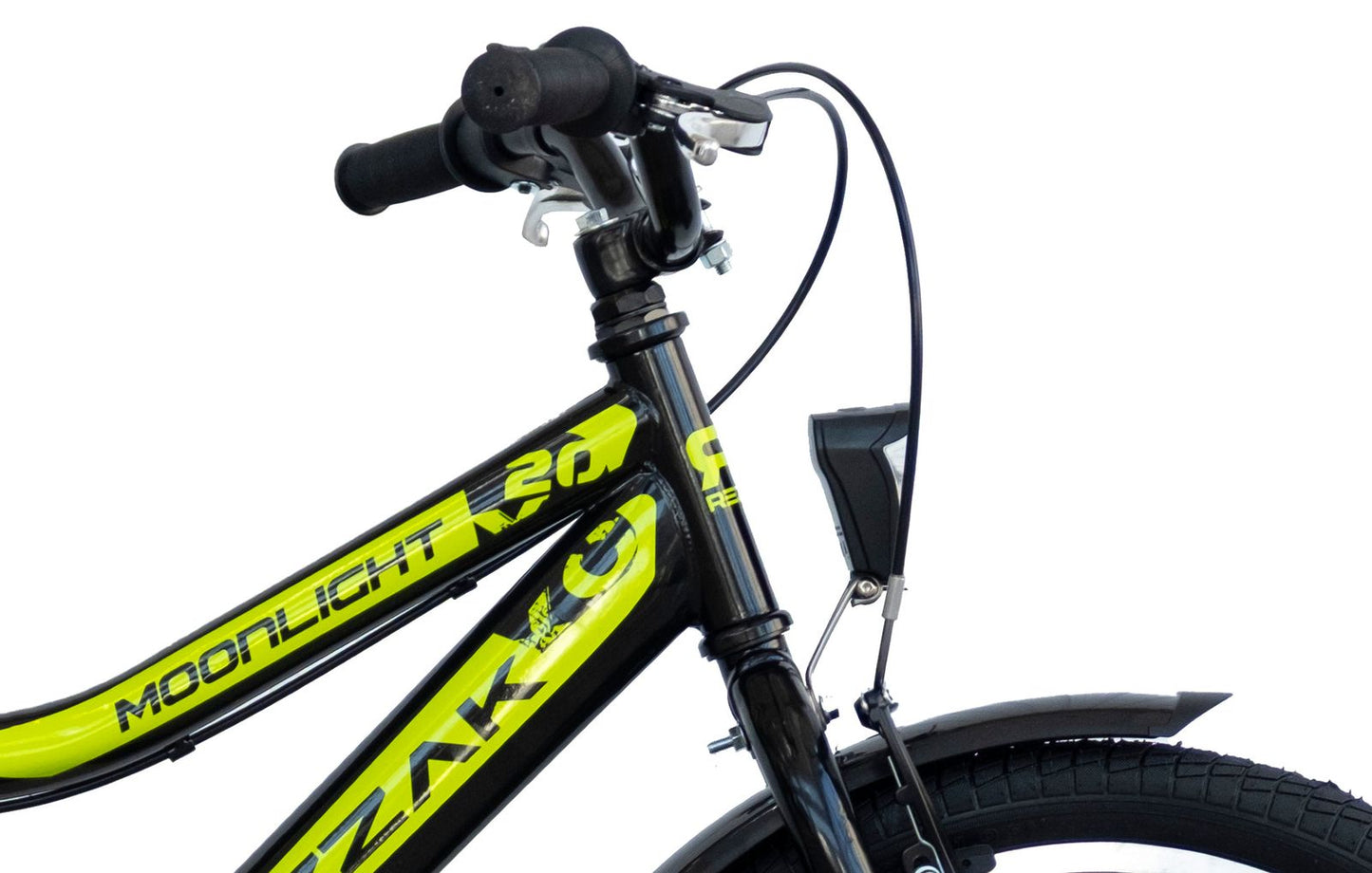 20 Zoll Kinderfahrrad Jungen Fahrrad mit Rücktrittbremse RH 33 Schwarz Grün NEU -041