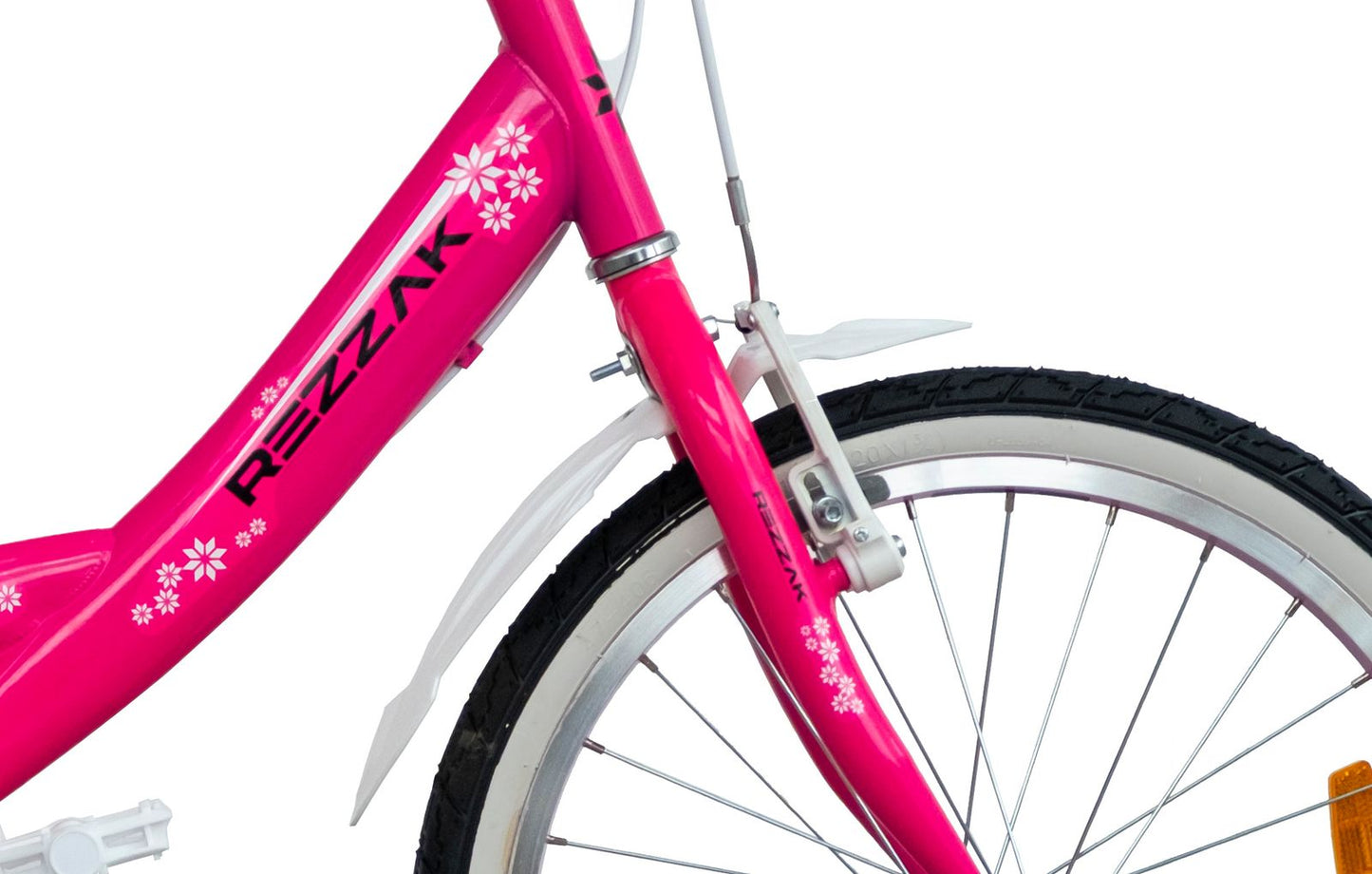 20 Zoll Kinder Fahrrad Mädchen Rad mit Rücktrittbremse Pink Neu -082