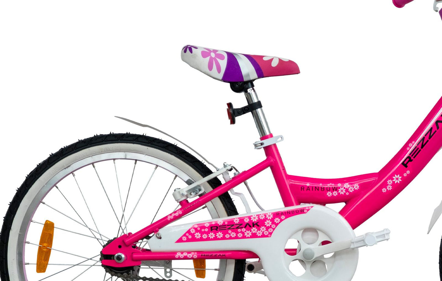 20 Zoll Kinder Fahrrad Mädchen Rad mit Rücktrittbremse Pink Neu -082