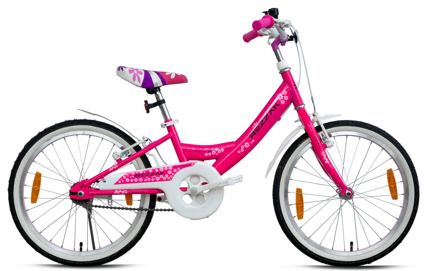 20 Zoll Kinder Fahrrad Mädchen Rad mit Rücktrittbremse Pink Neu -082