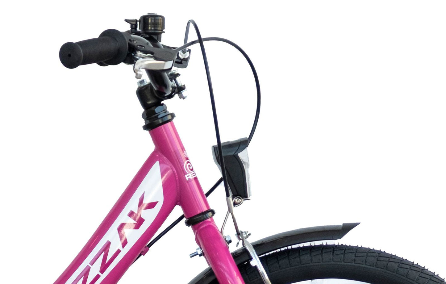 20 Zoll Kinderfahrrad Mädchenfahrrad City Bike Mit Rücktrittbremse RH 33 Pink Weiss Neu -044