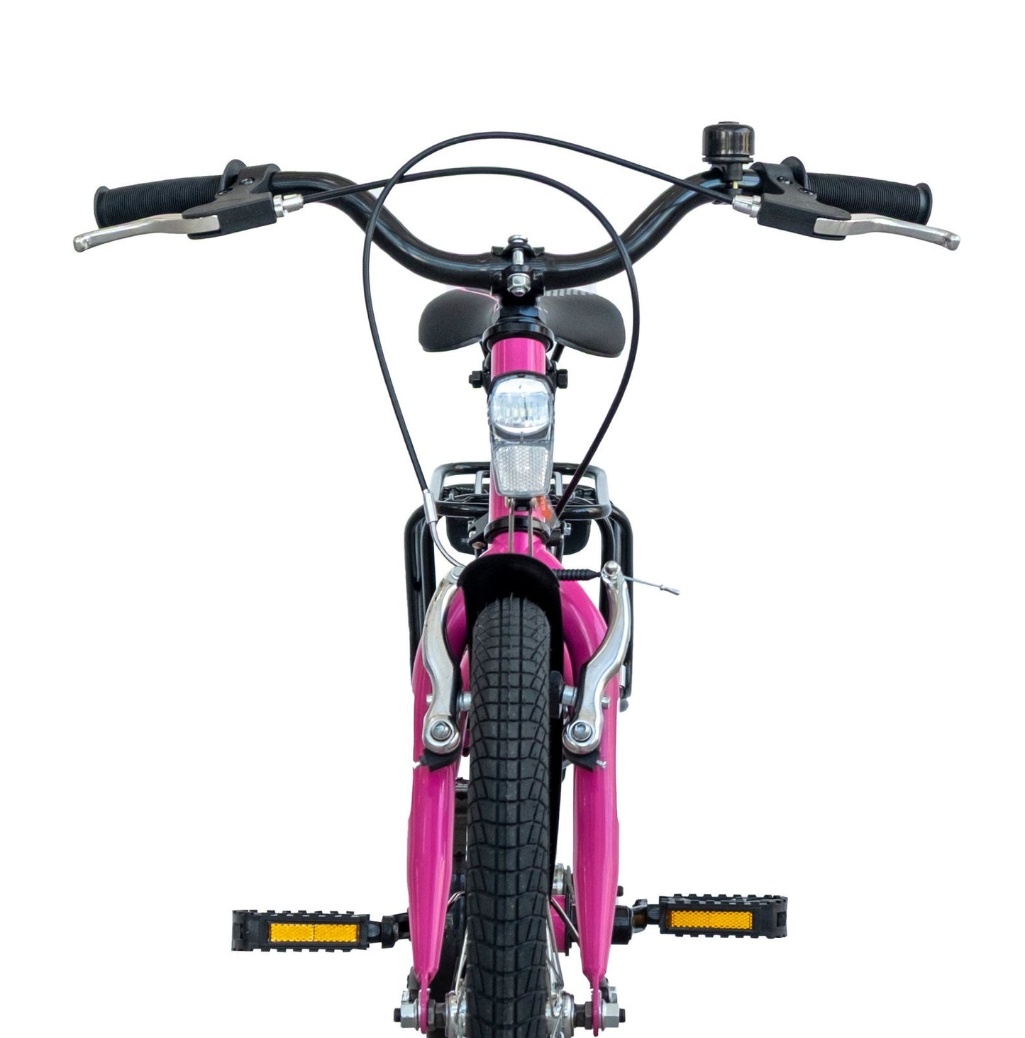 20 Zoll Kinderfahrrad Mädchenfahrrad City Bike Mit Rücktrittbremse RH 33 Pink Weiss Neu -044
