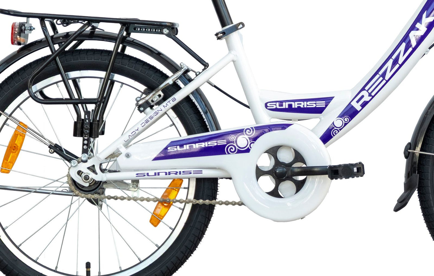 20 Zoll Kinderfahrrad Mädchen Rad mit Rücktrittbremse RH 33 Lila Neu -054