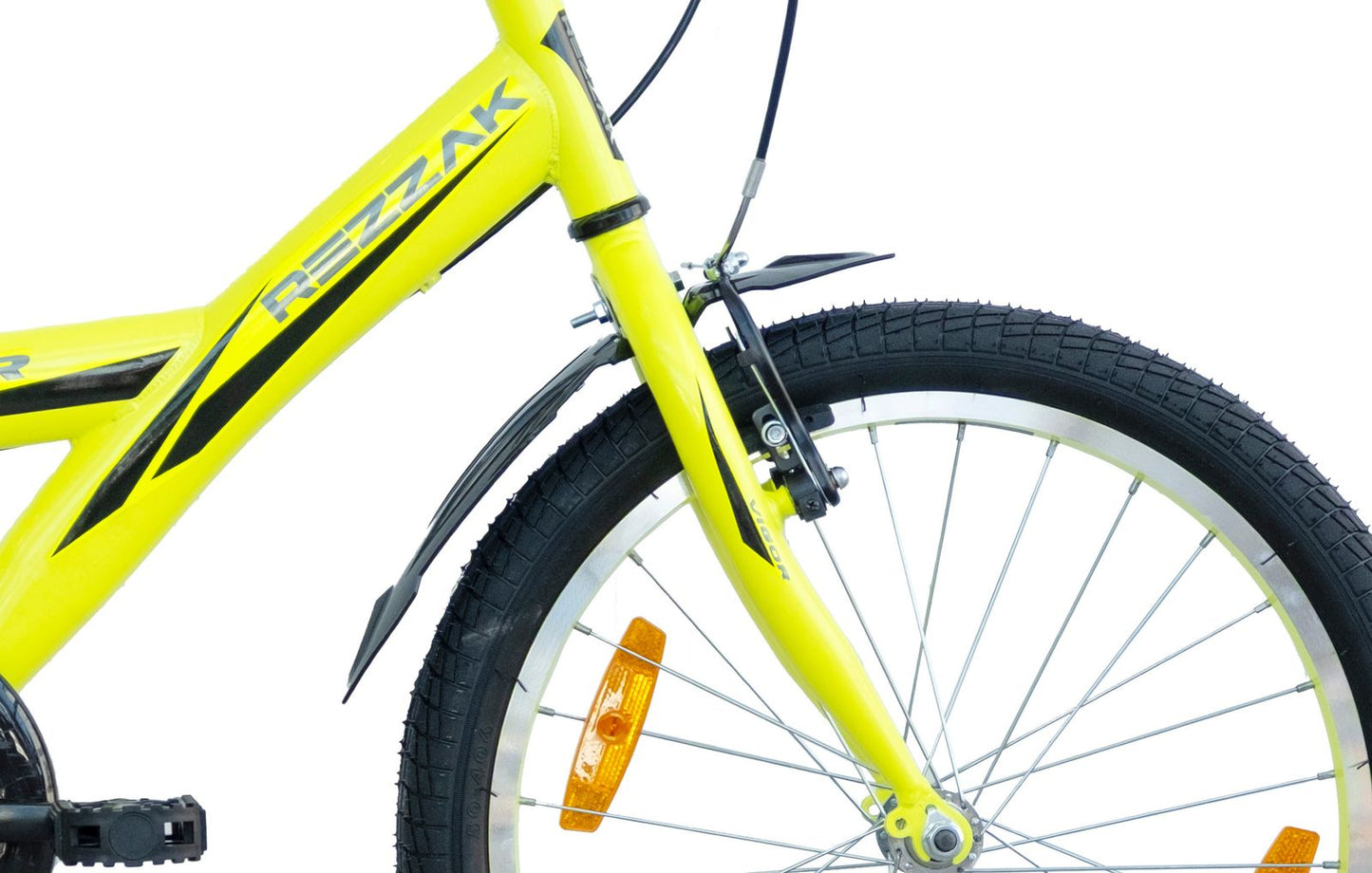 20 Zoll Kinderfahrrad Jungen Rad Jungen Fahrrad Rücktrittbremse Gelb NEU-080