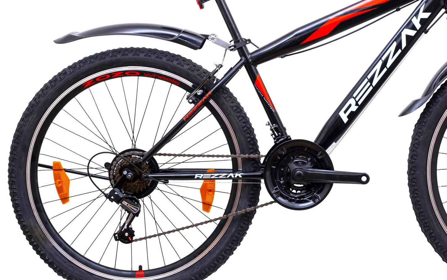 26 Zoll Fahrrad Mountainbike Jugendfahrrad Shimano Schutzblech Rot