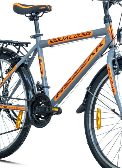 Kinderfahrrad 24" Zoll Cityfahrrad Jungenfahrrad Straßenzugelassen 24"rad Orange neu