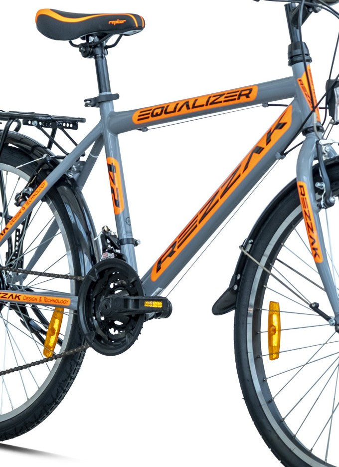 Kinderfahrrad 24" Zoll Cityfahrrad Jungenfahrrad Straßenzugelassen 24"rad Orange neu