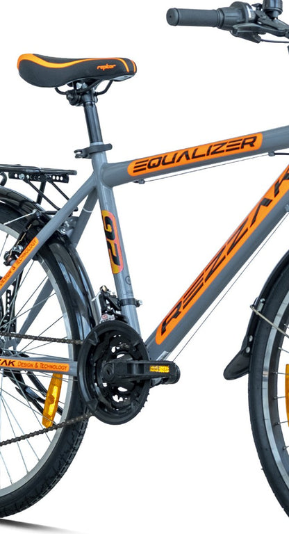 26 " City Fahrrad Herren Fahrrad Jubgenfahrrad Straßenzugelassen Orange NEU