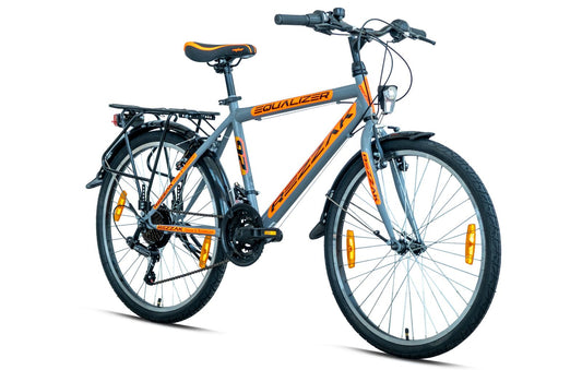 26 " City Fahrrad Herren Fahrrad Jubgenfahrrad Straßenzugelassen Orange NEU