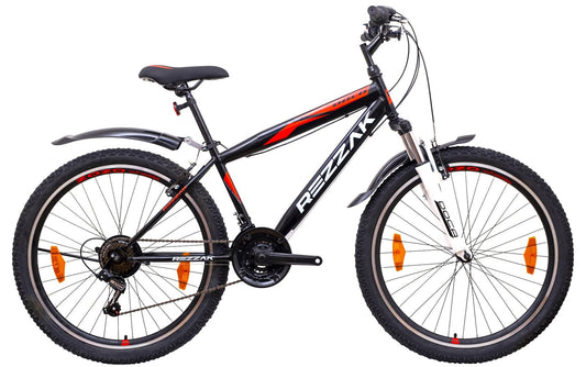 26 Zoll Fahrrad Mountainbike Jugendfahrrad Shimano Schutzblech Rot