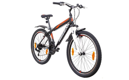 26 Zoll Fahrrad Mountainbike Jugendfahrrad Shimano Schutzblech Rot