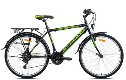 26" Zoll Fahrrad Herren Fahrrad Jungen Rad Kinderfahrrad Schwarz grün -048 Neu