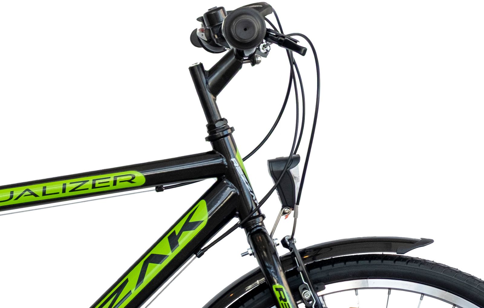 kinderfahrrad schwarz grün 26" Zoll Fahrrad Herren Fahrrad Jungen Rad Kinderfahrrad Schwarz grün – rez-zak