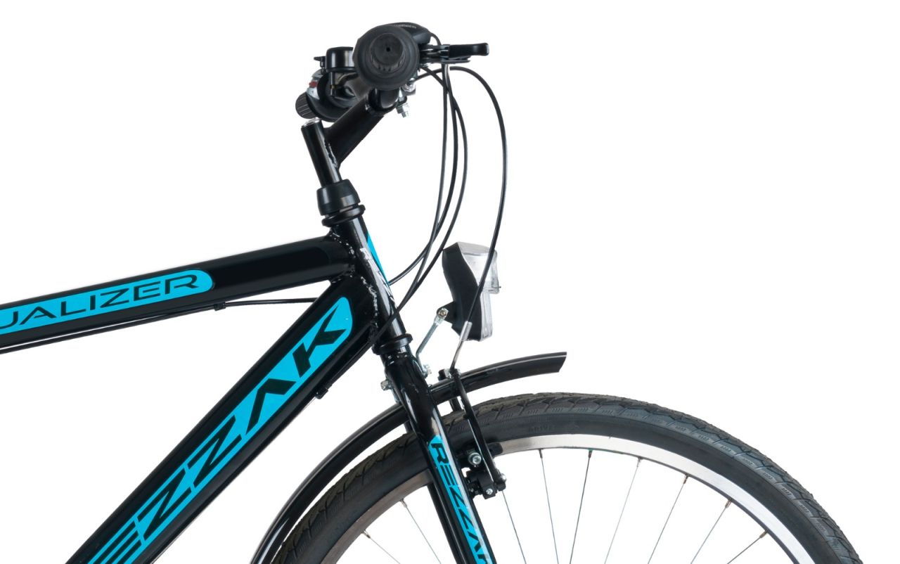 24 Zoll Kinderfahrrad Jungenfahrrad City Rad 21 Gang Schwarz Blau Neu -45