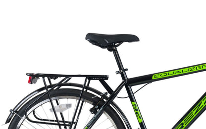 24 Zoll Kinderfahrrad cityfahrrad jungenfahrrad citybike 24" 21 Gang shimano schwarz grün -047 neu