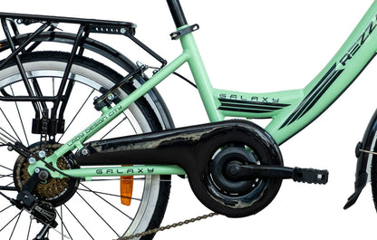 20 Zoll Kinderfahrrad Mädchenfahrrad 7 Gang Shimano RH 31cm Mint Neu -083
