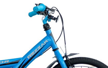 20 Zoll Jungen Fahrrad Blau – Neues Kinderfahrrad mit 26 cm Rahmenhöhe, sicher & robust  Für Kinder ab 6-8 Jahre -079