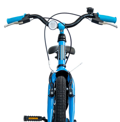 20 Zoll Jungen Fahrrad Blau – Neues Kinderfahrrad mit 26 cm Rahmenhöhe, sicher & robust  Für Kinder ab 6-8 Jahre -079